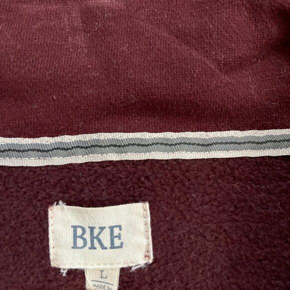 BKE Womens Unisex Vintage Inspired 90s Colorblock L Pullover Quarter Zip Anorak - Picture 3 of 7